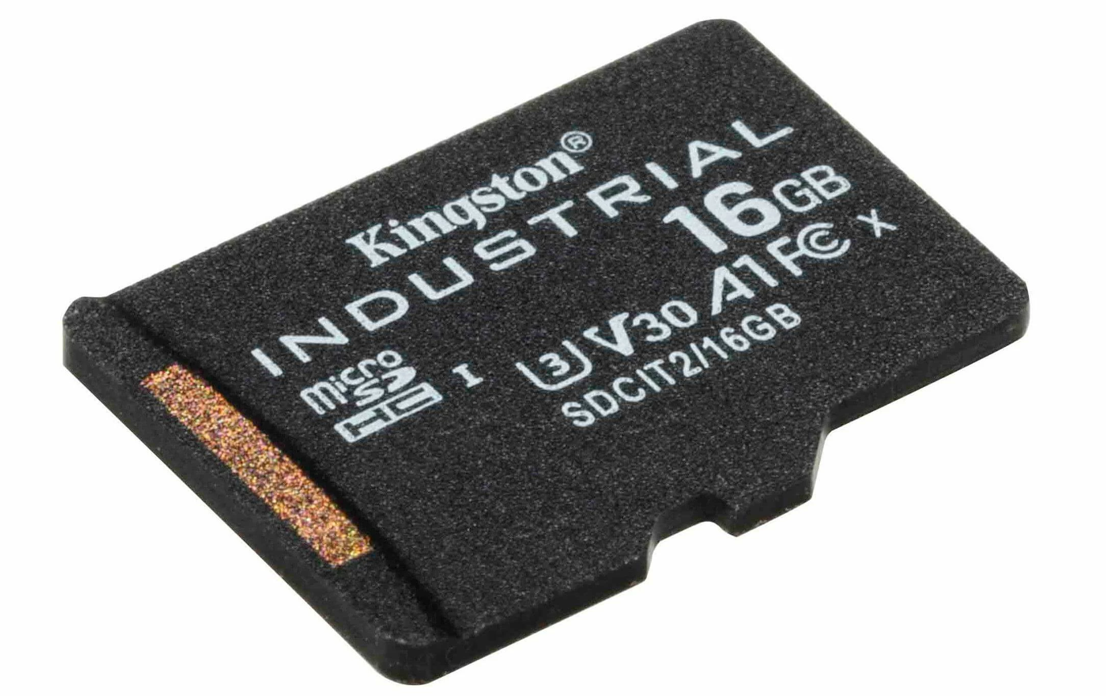 Kingston Carte MicroSDHC Industrial UHS-I 16 GB - Cartes Mémoire – Image 2
