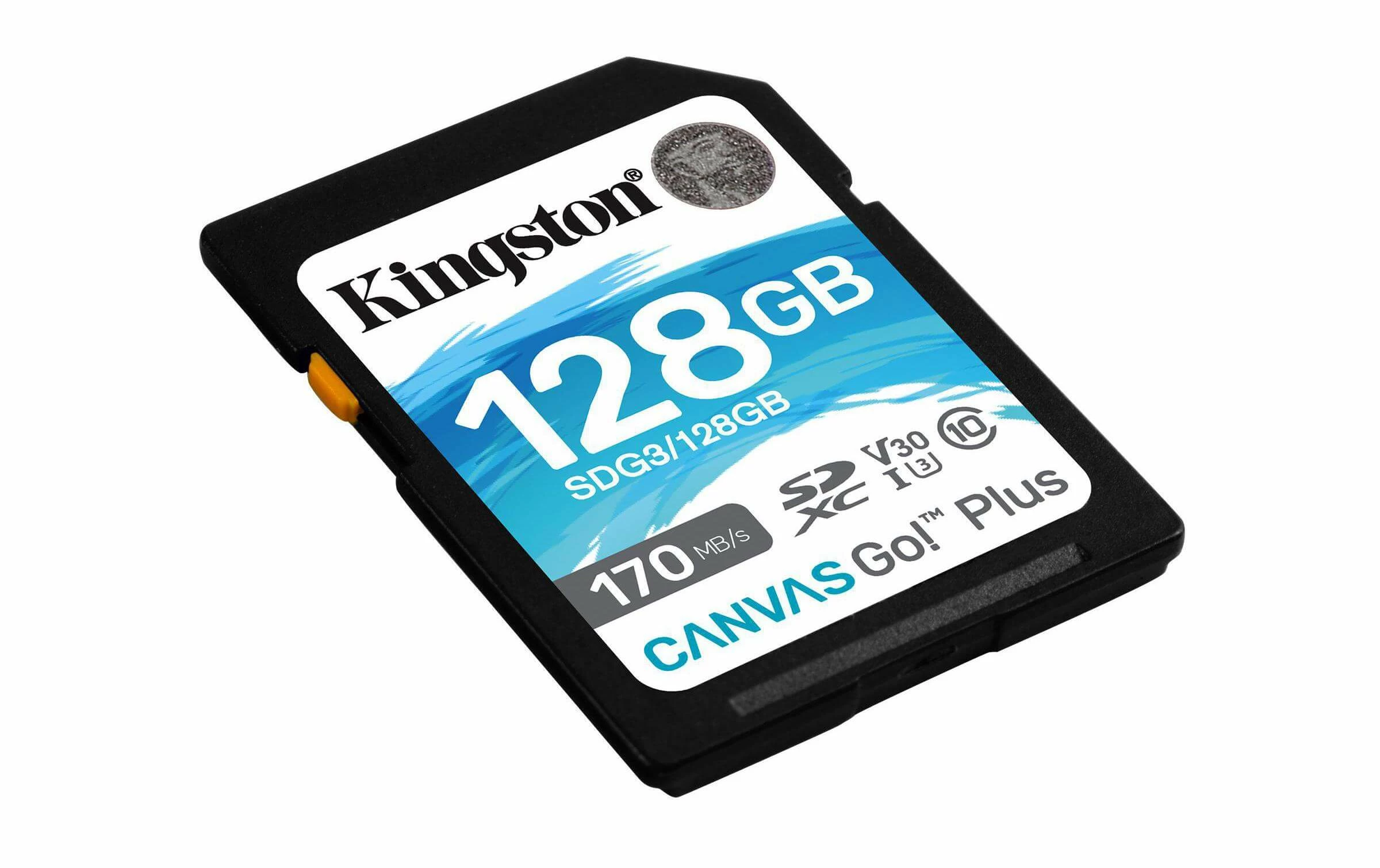 Kingston Carte SDXC Canvas Go! Plus UHS-I U3 V30 128 GB - Cartes Mémoire – Image 2