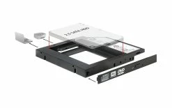 DeLock Accessoires Supports De Mémoire Adaptateur Pour Fente D'introduction De DVD Pour 2,5