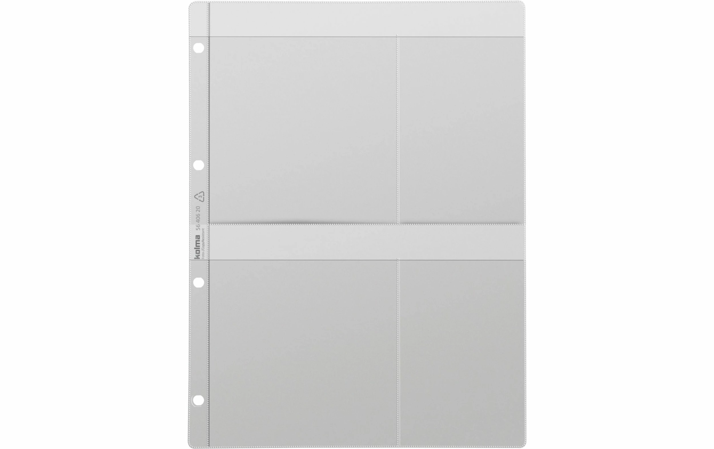 Kolma Étui à CD A4 Lisse Superstrong Pour 4 CD/DVD , 5 Pièces - Conservation