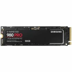 Samsung 980 Pro 500 GB M.2 NVMe - SSD - SSD (Solid State Disks)