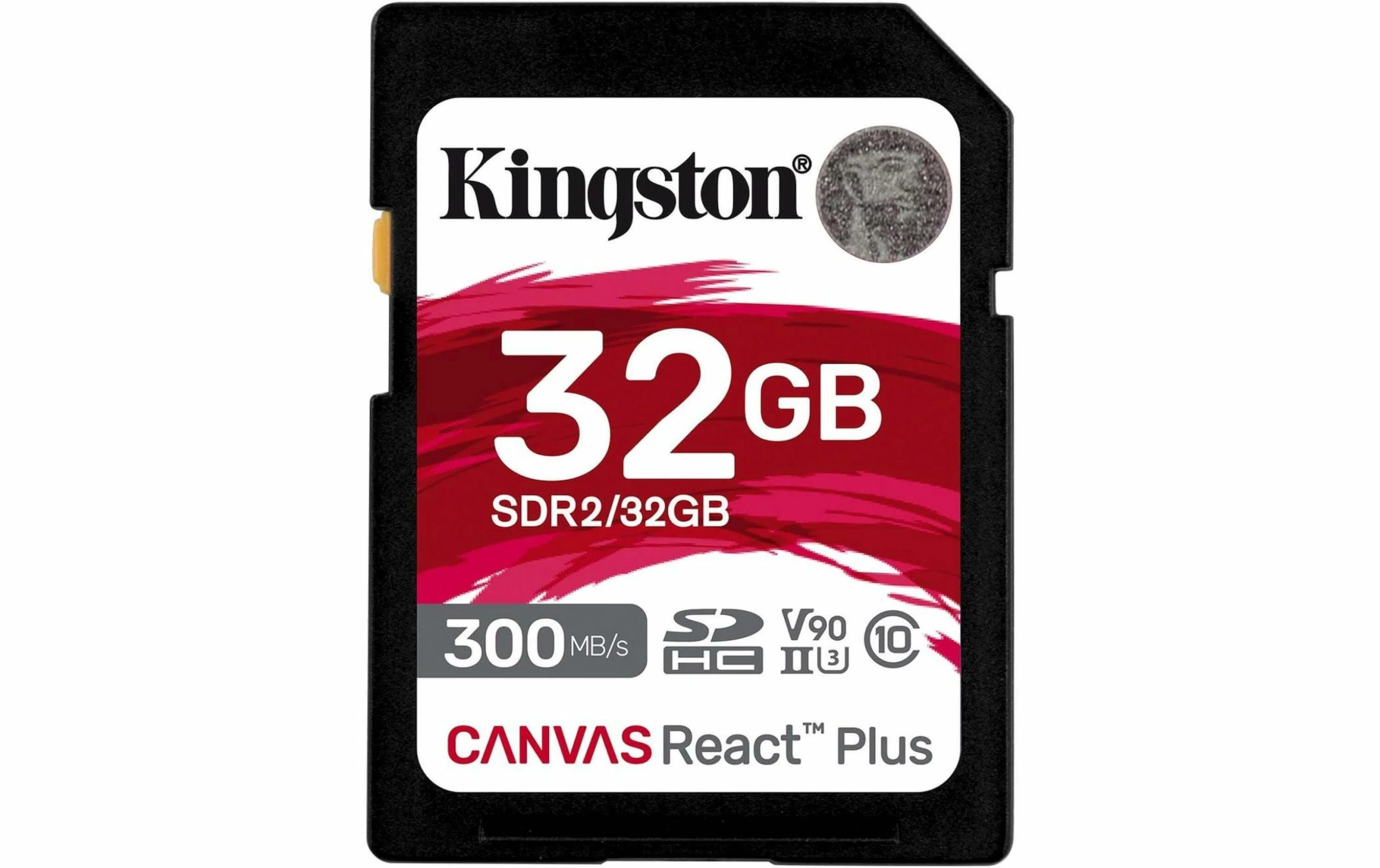 Kingston Carte SDHC Canvas React Plus 32 GB - Cartes Mémoire