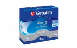 VERBATIM BD-R 50 GB, Boîte à Bijoux (5 Pièce/s) - Disques