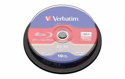 VERBATIM BD-RE 25 GB, Tour (10 Pièce/s) - Disques