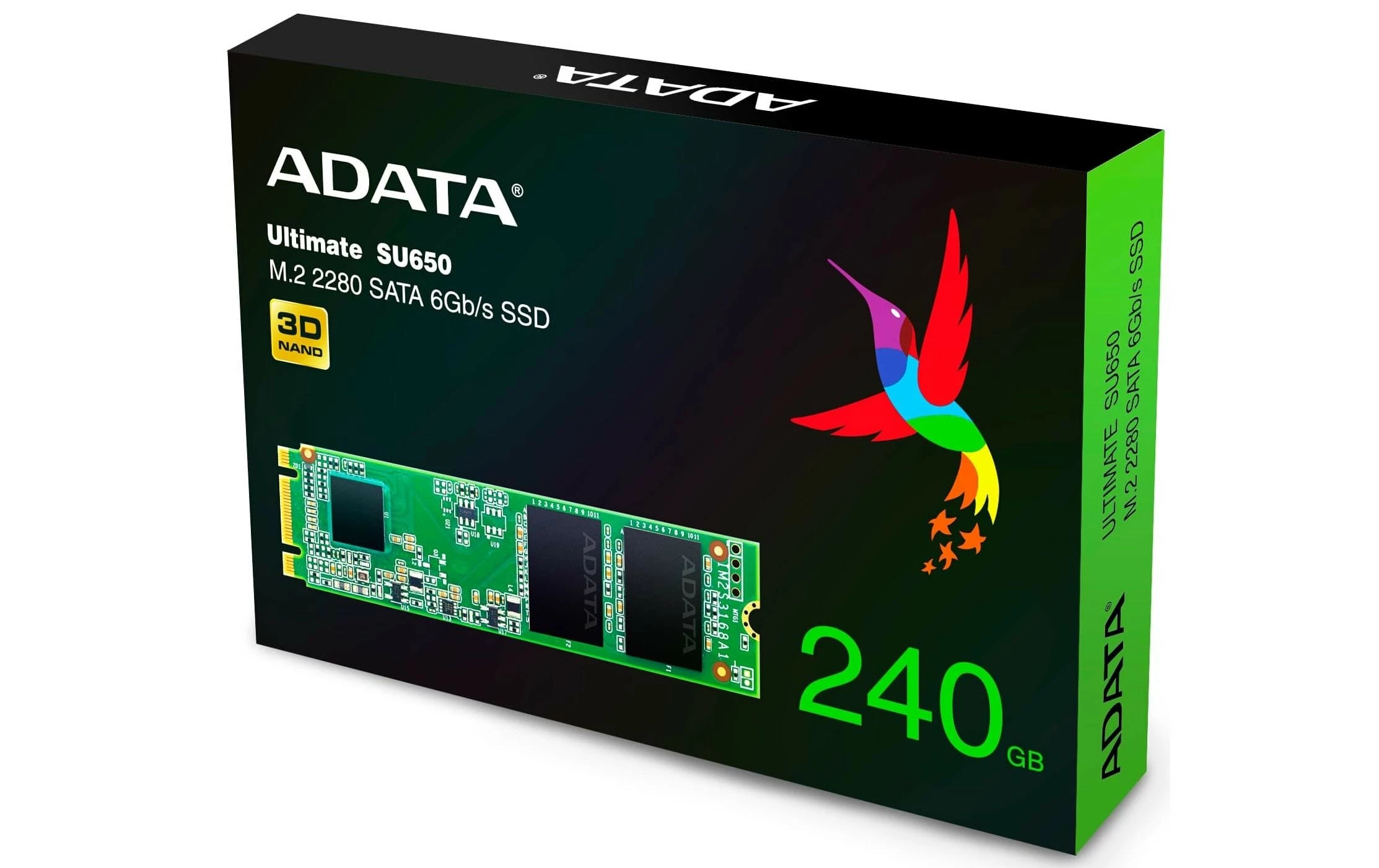 ADATA SSD Ultimate SU650 M.2 2280 SATA 240 GB - SSD (Solid State Disks) – Image 2