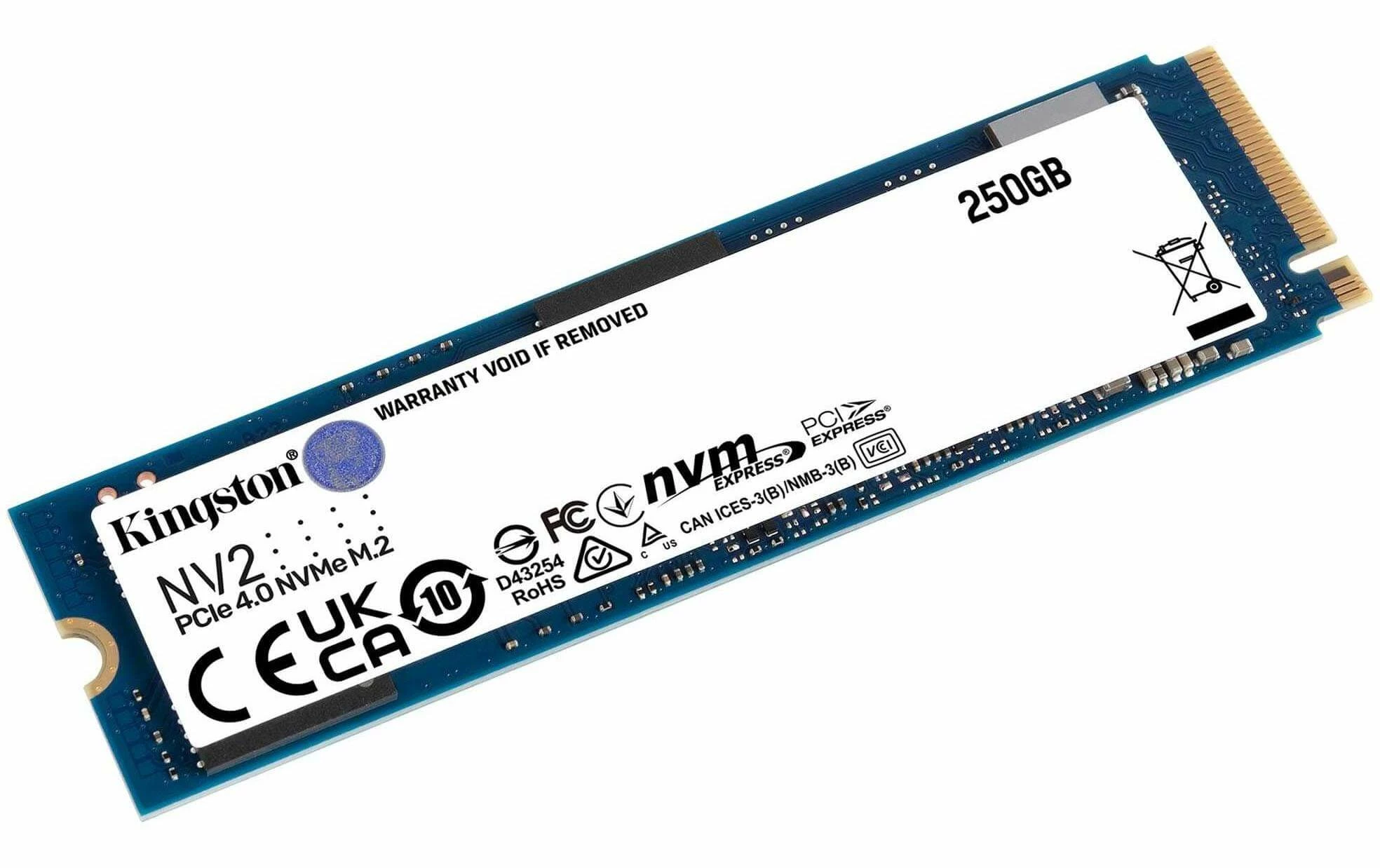 Kingston SSD NV2 M.2 2280 NVMe 250 GB - SSD (Solid State Disks) – Image 2
