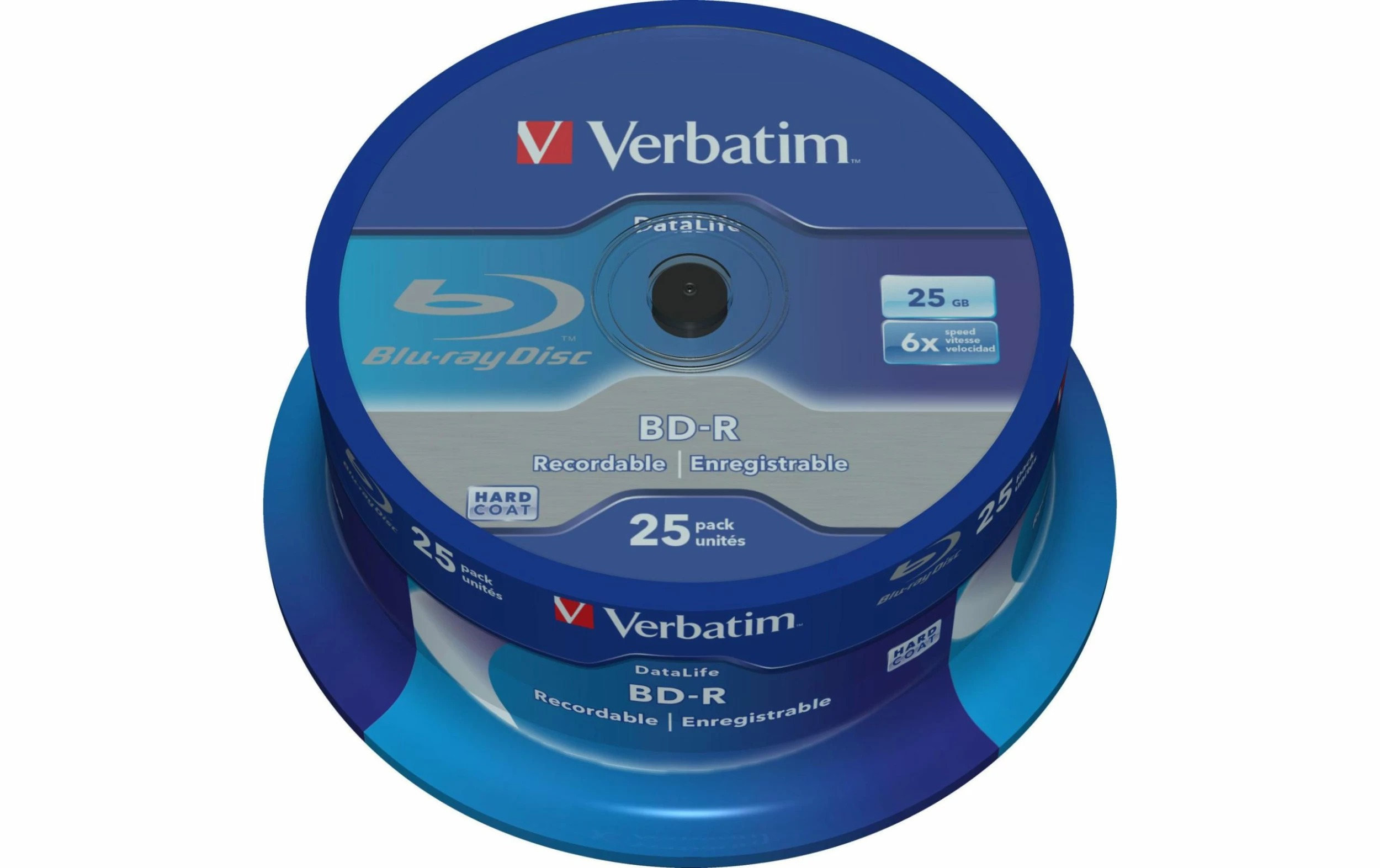 VERBATIM BD-R 25 GB, Tour (25 Pièce/s) - Disques