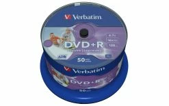 VERBATIM DVD+R 4.7 GB, Tour (50 Pièce/s) - Disques
