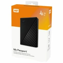 WD My Passport 4 TB - Disque Dur Externe - Disques Durs Externes