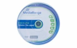 MediaRange DVD-R Support 4,7 Go, Broche (50 Pièces) - DVD-R