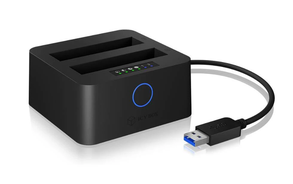 RAIDSONIC ICY BOX Station D’accueil Et De Clonage IB-2502CL-U3 - Accessoires Supports De Mémoire