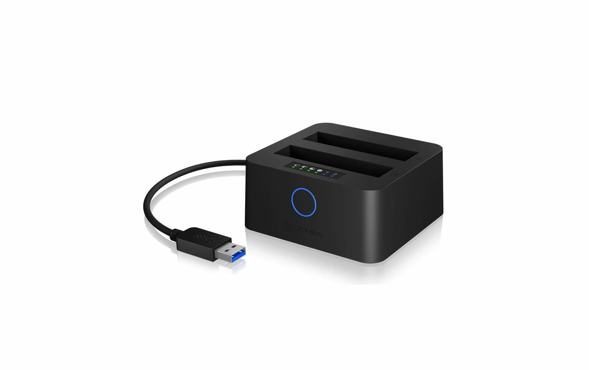 RAIDSONIC ICY BOX Station D’accueil Et De Clonage IB-2502CL-U3 - Accessoires Supports De Mémoire – Image 2