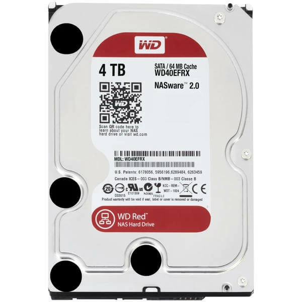 WD Red 4 TB - Disque Dur Interne HDD - Disques Durs Internes