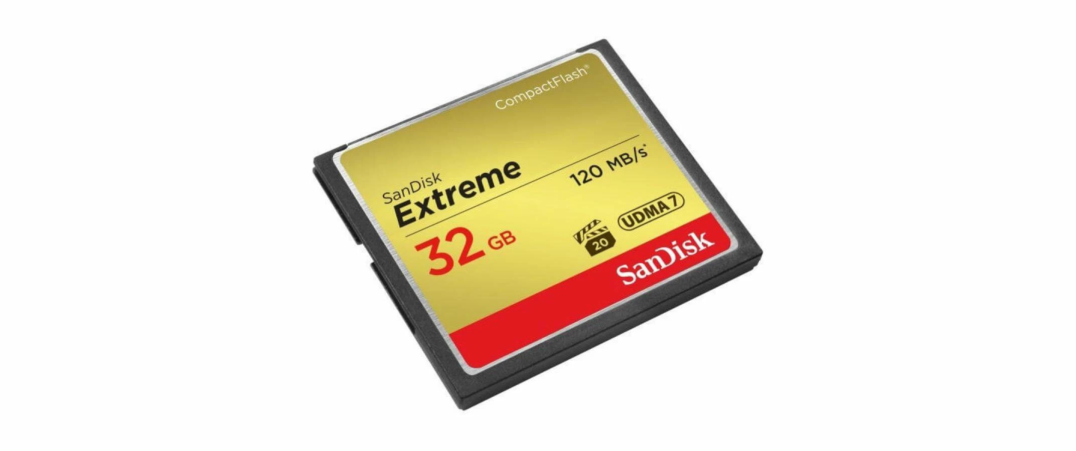 SanDisk Carte CF Extreme 32 GB - Cartes Mémoire