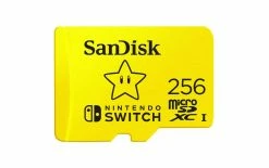 SanDisk Carte MicroSDXC Nintendo Switch U3 256 GB - Cartes Mémoire