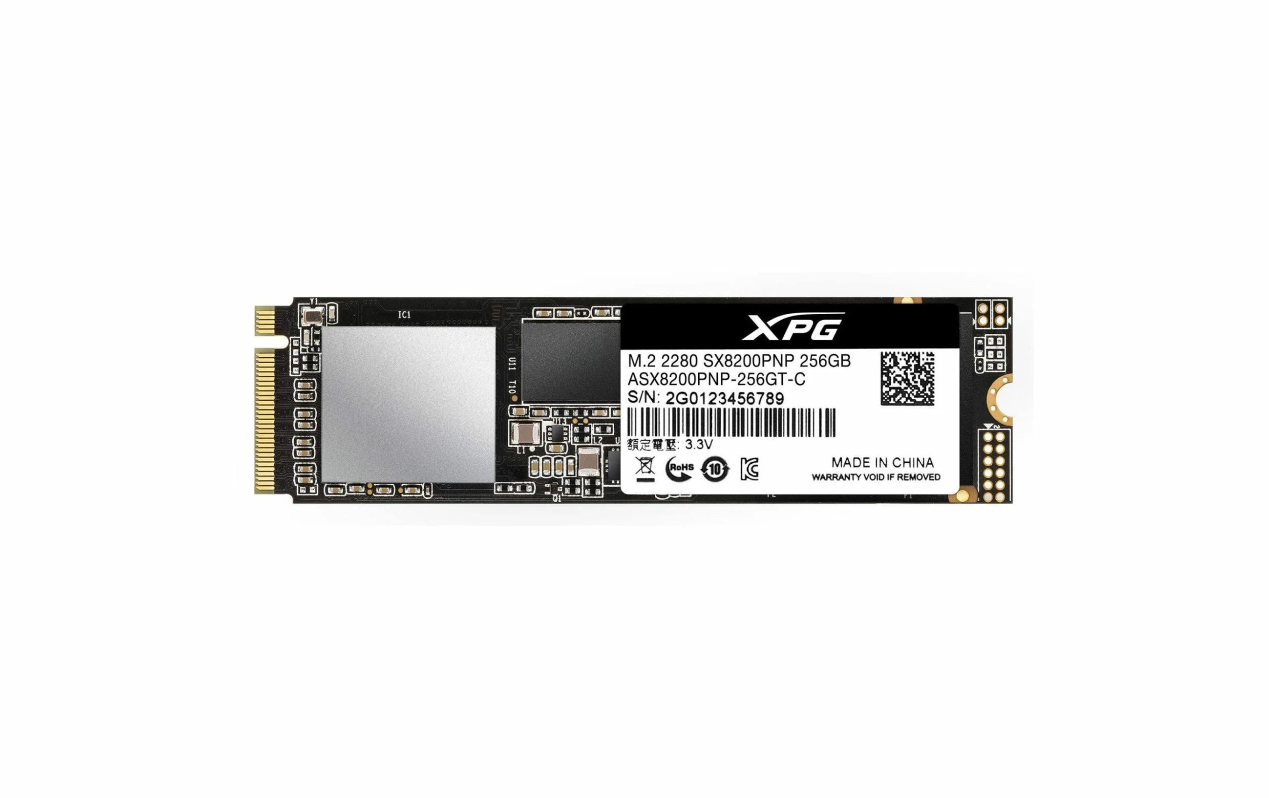 ADATA SSD XPG SX8200 Pro M.2 2280 NVMe 256 GB - SSD (Solid State Disks) – Image 3