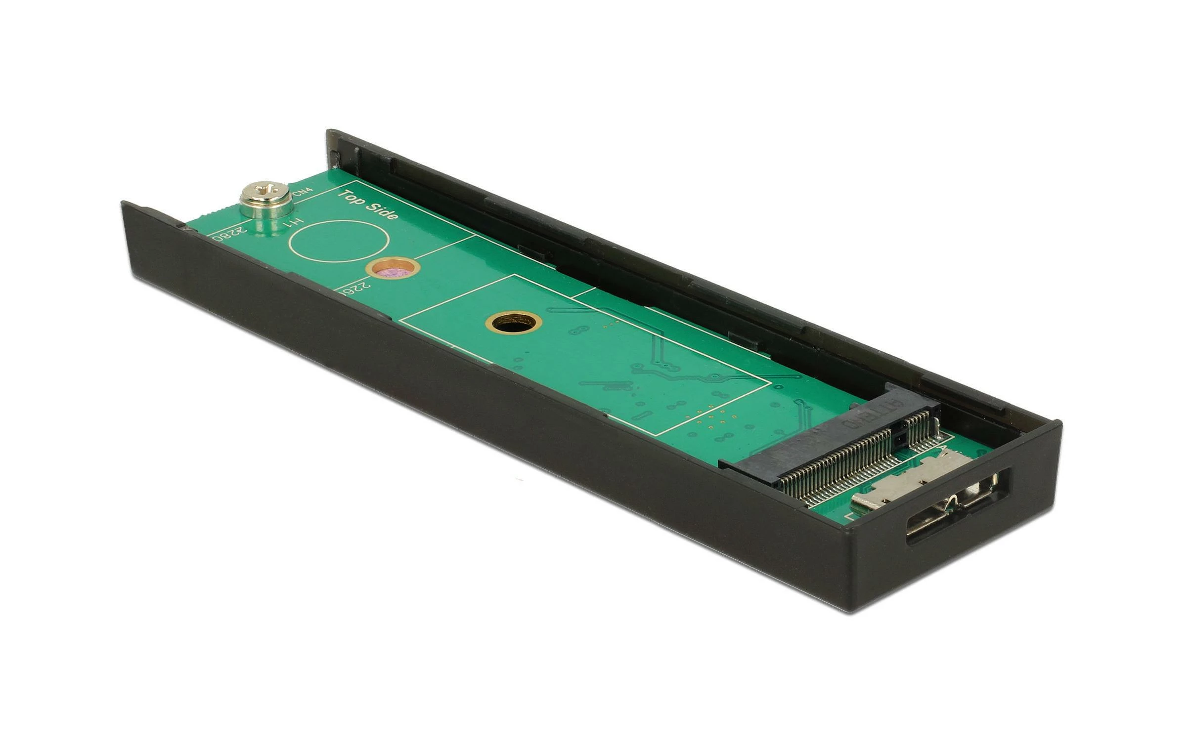 DeLock Boîtier Externe USB-Micro-B / SATA M2 - Disques Durs Externes – Image 2