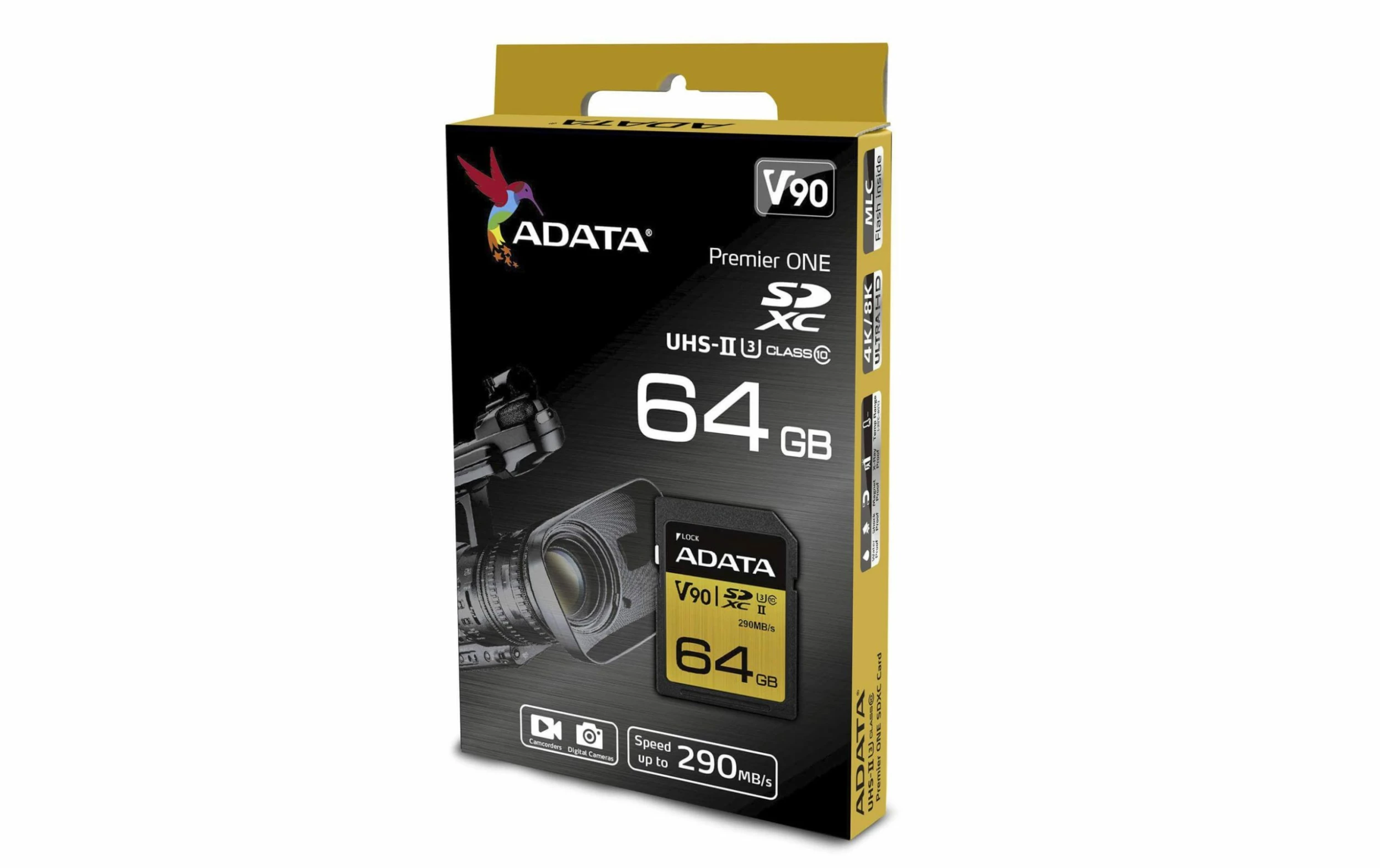 ADATA Carte SDXC Premier ONE UHS-II 64 GB - Cartes Mémoire – Image 2