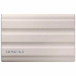 Samsung Portable SSD T7 Shield 1TB Beige - MU-PE1T0K/EU - SSD (Solid State Disks)
