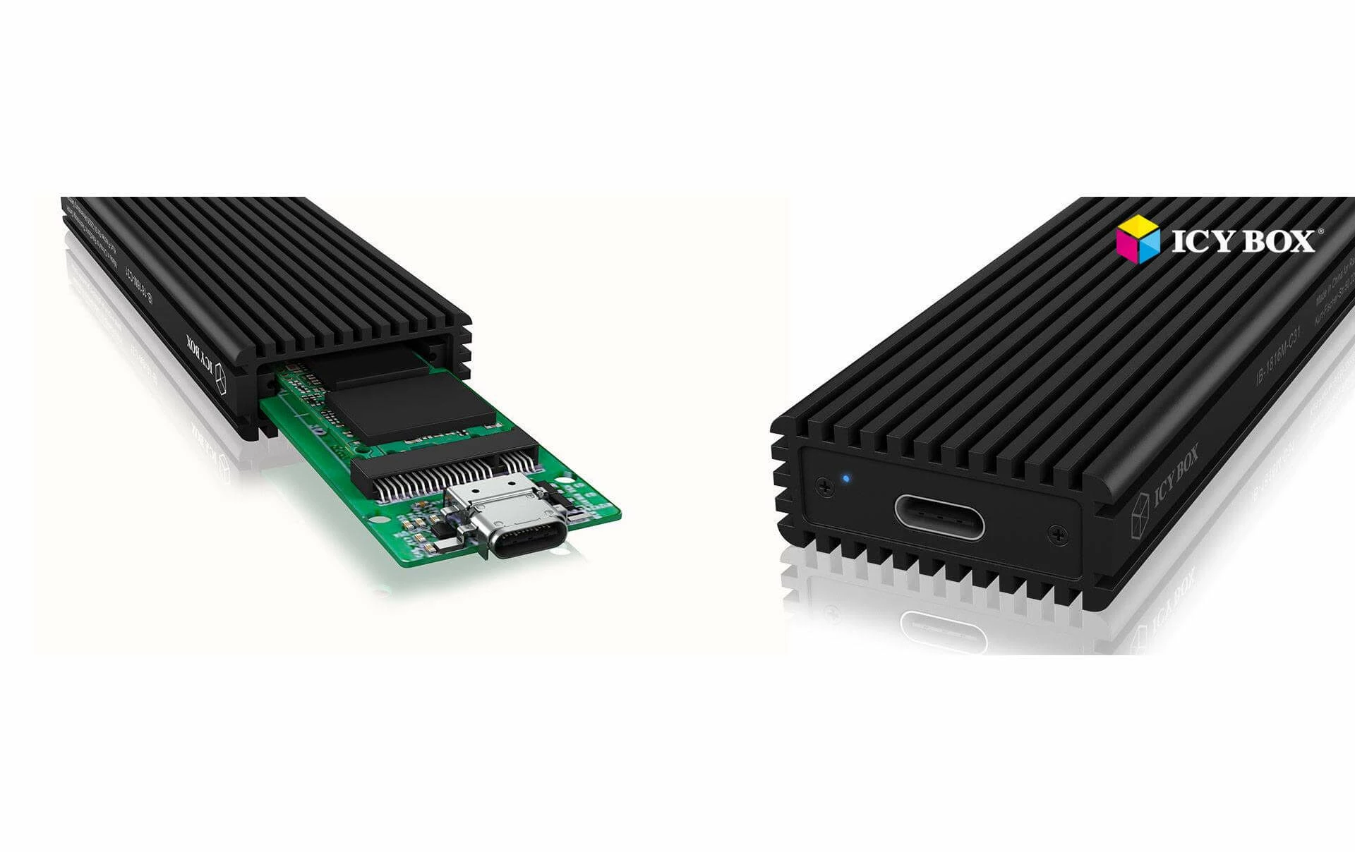 RAIDSONIC ICY BOX Boîtier Externe IB-1816M-C31 M.2 NVMe - Disques Durs Externes – Image 3