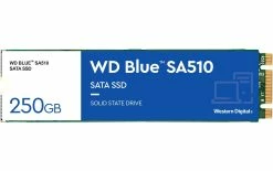 Western Digital SSD WD Blue SA510 M.2 2280 SATA 250 GB - SSD (Solid State Disks)
