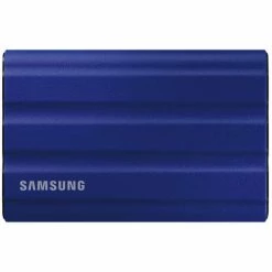 Samsung Portable SSD T7 Shield 1TB Bleu - MU-PE1T0R/EU - SSD (Solid State Disks)