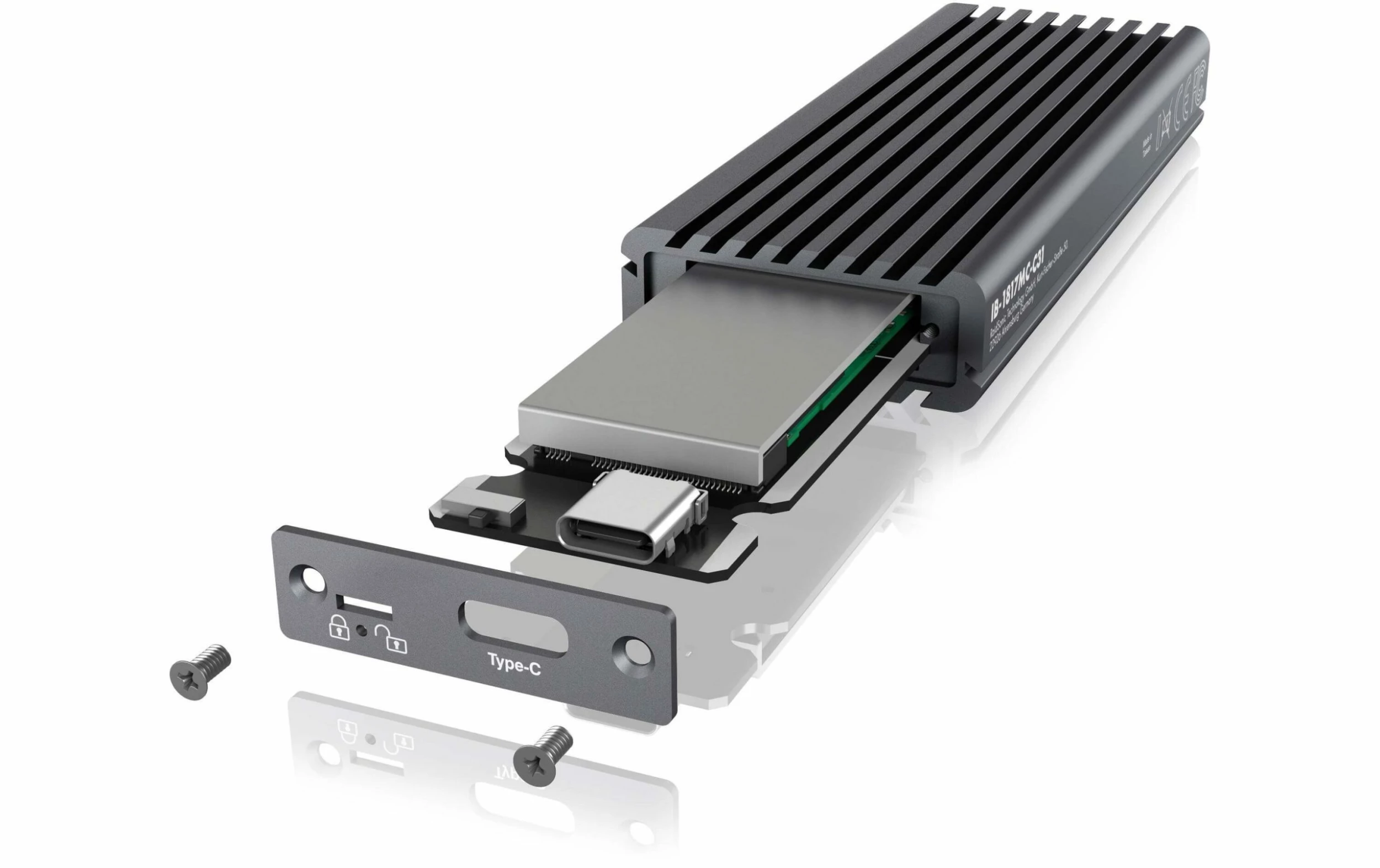 RAIDSONIC ICY BOX Boîtier Externe IB-1817MC-C31 M2 - Disques Durs Externes – Image 3