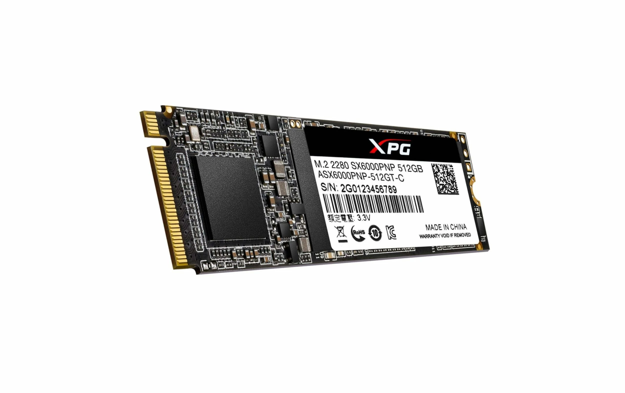 ADATA SSD XPG SX6000 Pro M.2 2280 NVMe 512 GB - SSD (Solid State Disks)
