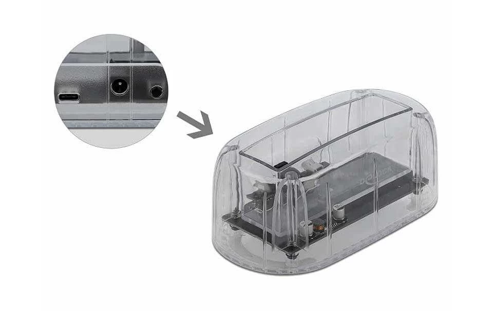 DeLock Station D'accueil 64089 USB Type-C Pour SATA-HDD/SSD - Accessoires Supports De Mémoire – Image 2