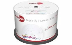 Primeon DVD-R 4.7 GB, Tour (50 Pièce/s) - Disques
