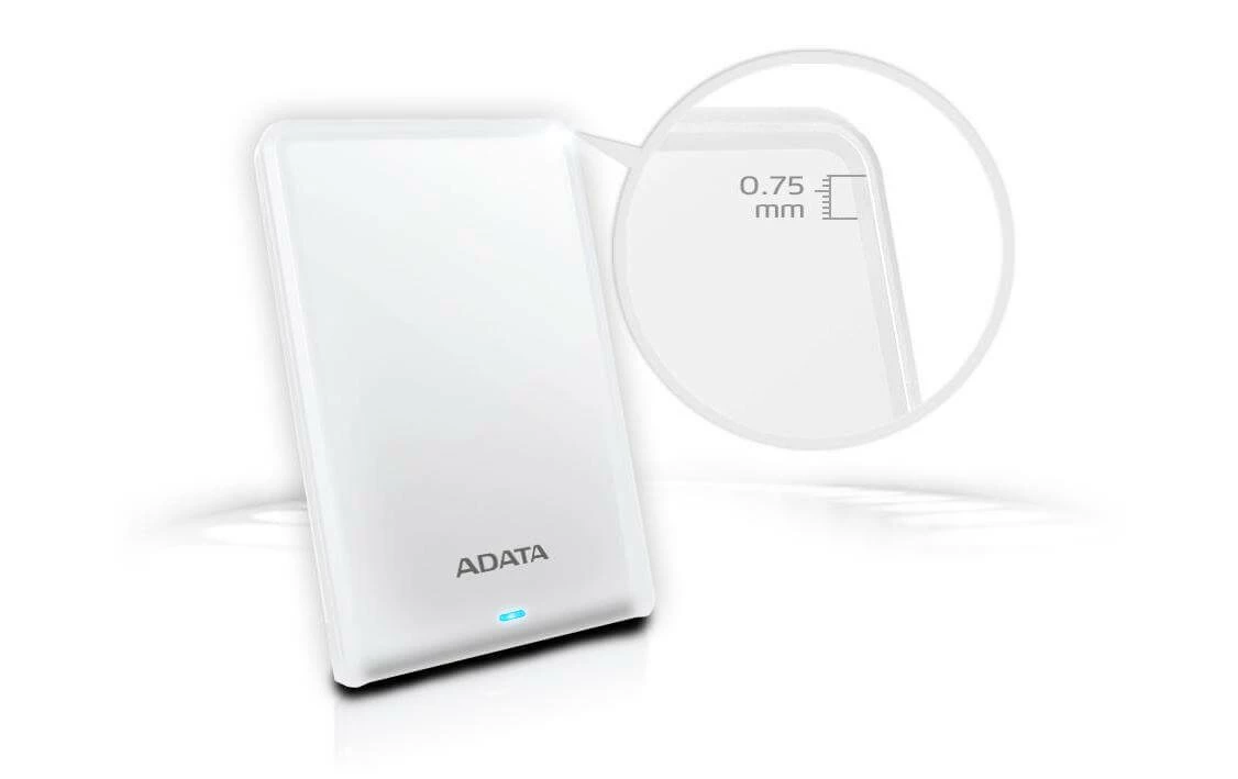 ADATA Disque Dur Externe HV620S 1 TB, Blanc - Disques Durs Externes – Image 3