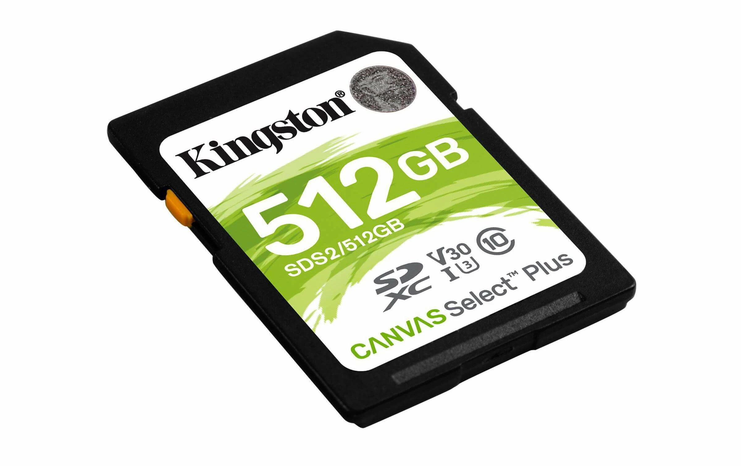 Kingston Carte SDXC Canvas Select Plus UHS-I 512 GO - Cartes Mémoire – Image 3