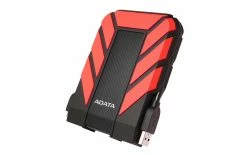 ADATA Disque Dur Externe AHD710P 1 TB, Rouge/Noir - Disques Durs Externes