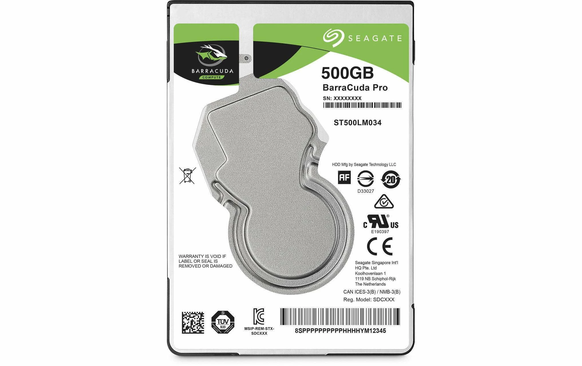Seagate Disques Durs Internes Disque Dur BarraCuda Pro 2.5