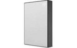 Seagate Disque Dur Externe One Touch Portable 1 TB, Argenté - Disques Durs Externes