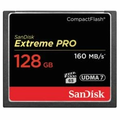 SanDisk CF Carte 128 GB Extreme Pro - Cartes Mémoire