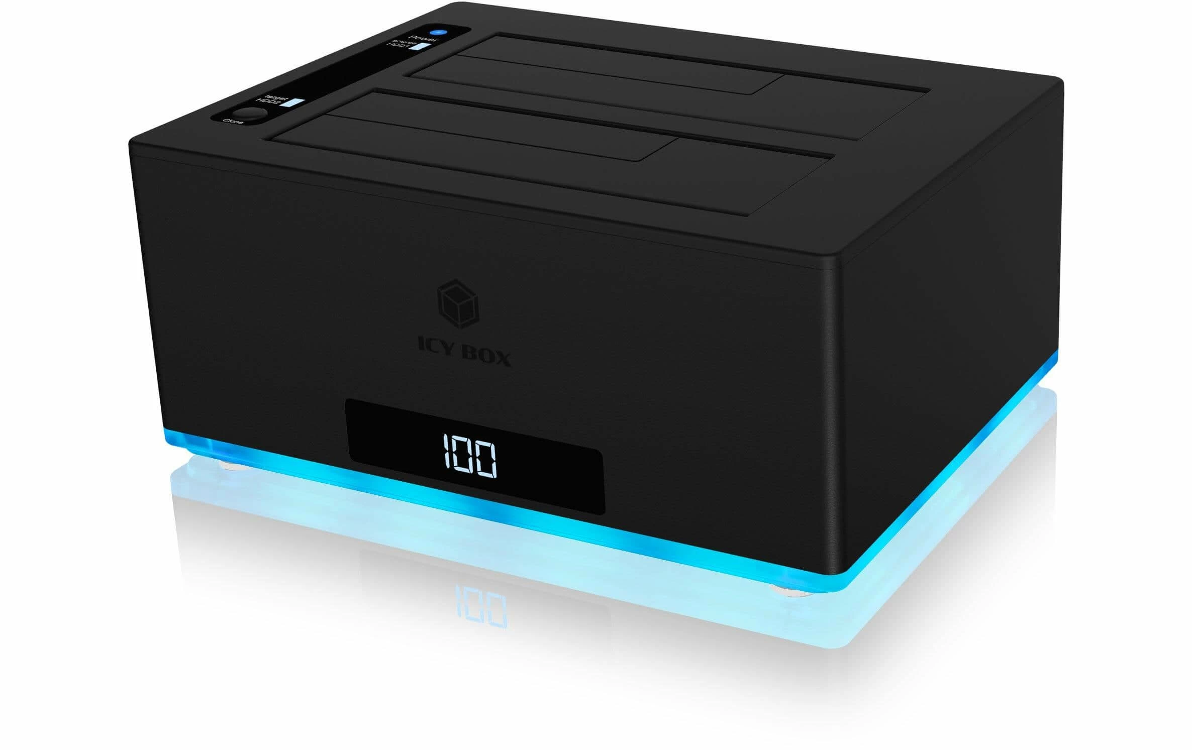 RAIDSONIC ICY BOX Station D’accueil Et De Clonage IB-127CL-U3 - Accessoires Supports De Mémoire – Image 2