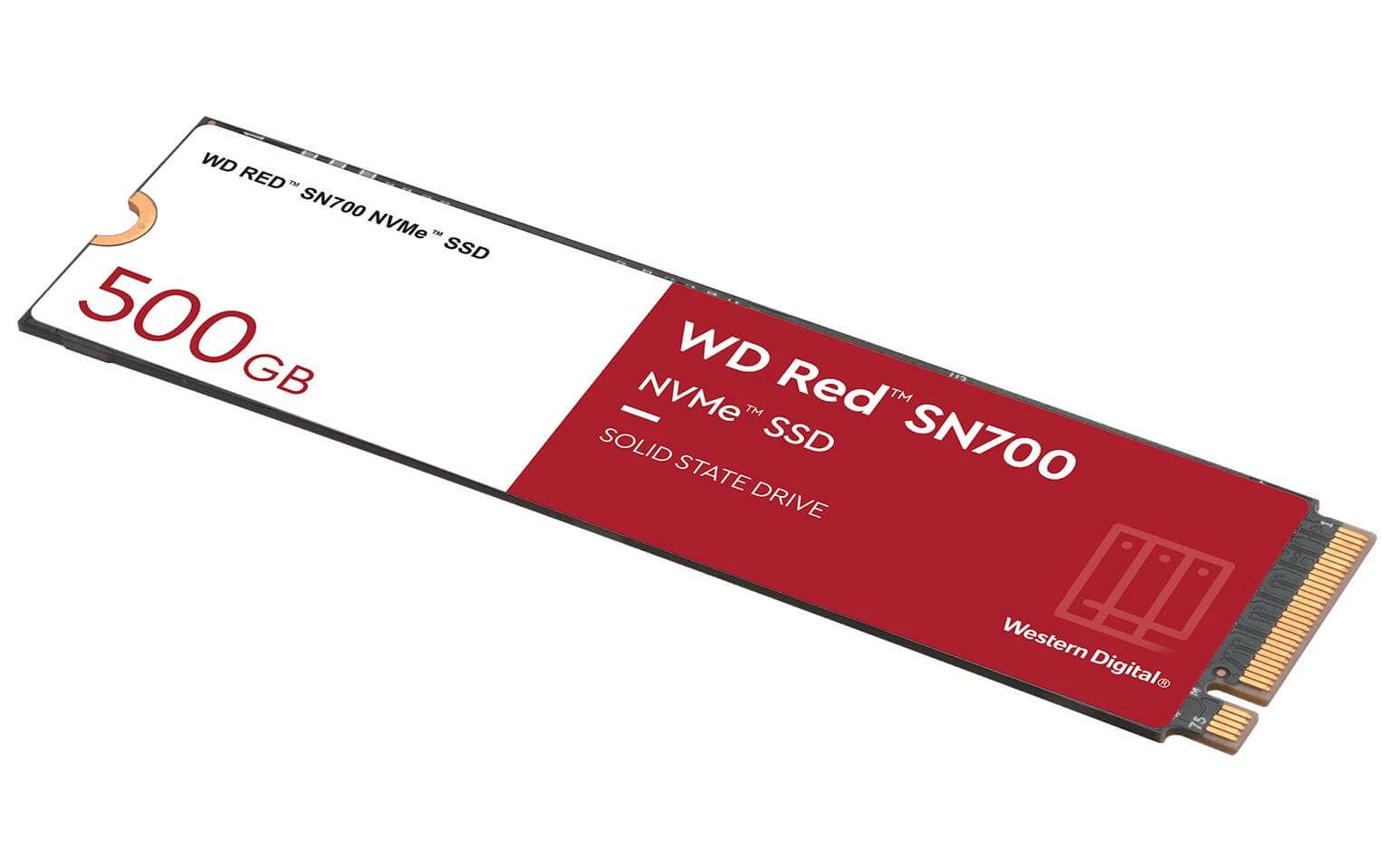 Western Digital SSD WD Red SN700 M.2 2280 NVMe 500 GB - SSD (Solid State Disks) – Image 3
