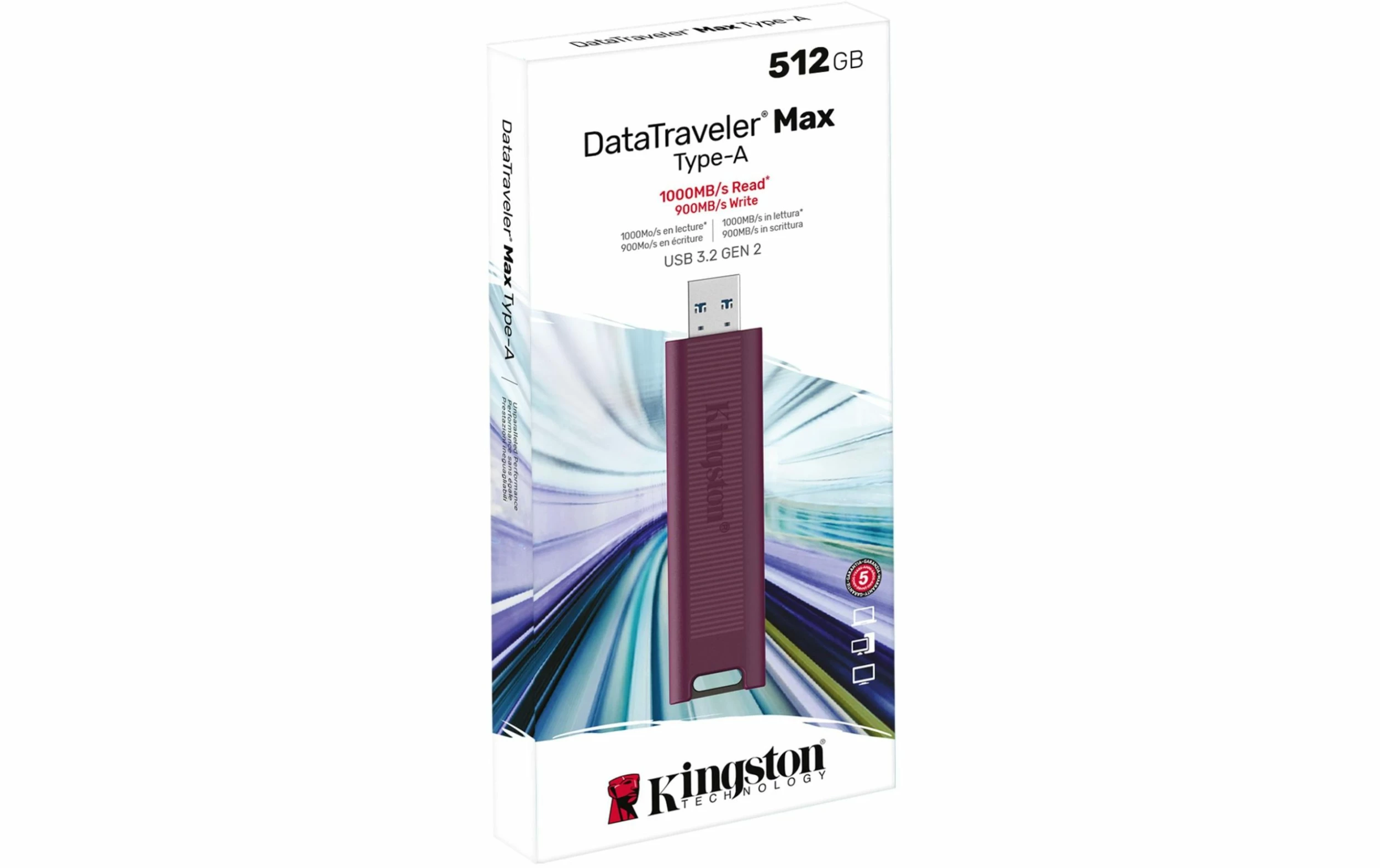 Kingston Clé USB DataTraveler Max 512 GB - Sticks USB – Image 3