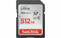 SanDisk Carte SDXC Ultra 512 GB - Cartes Mémoire