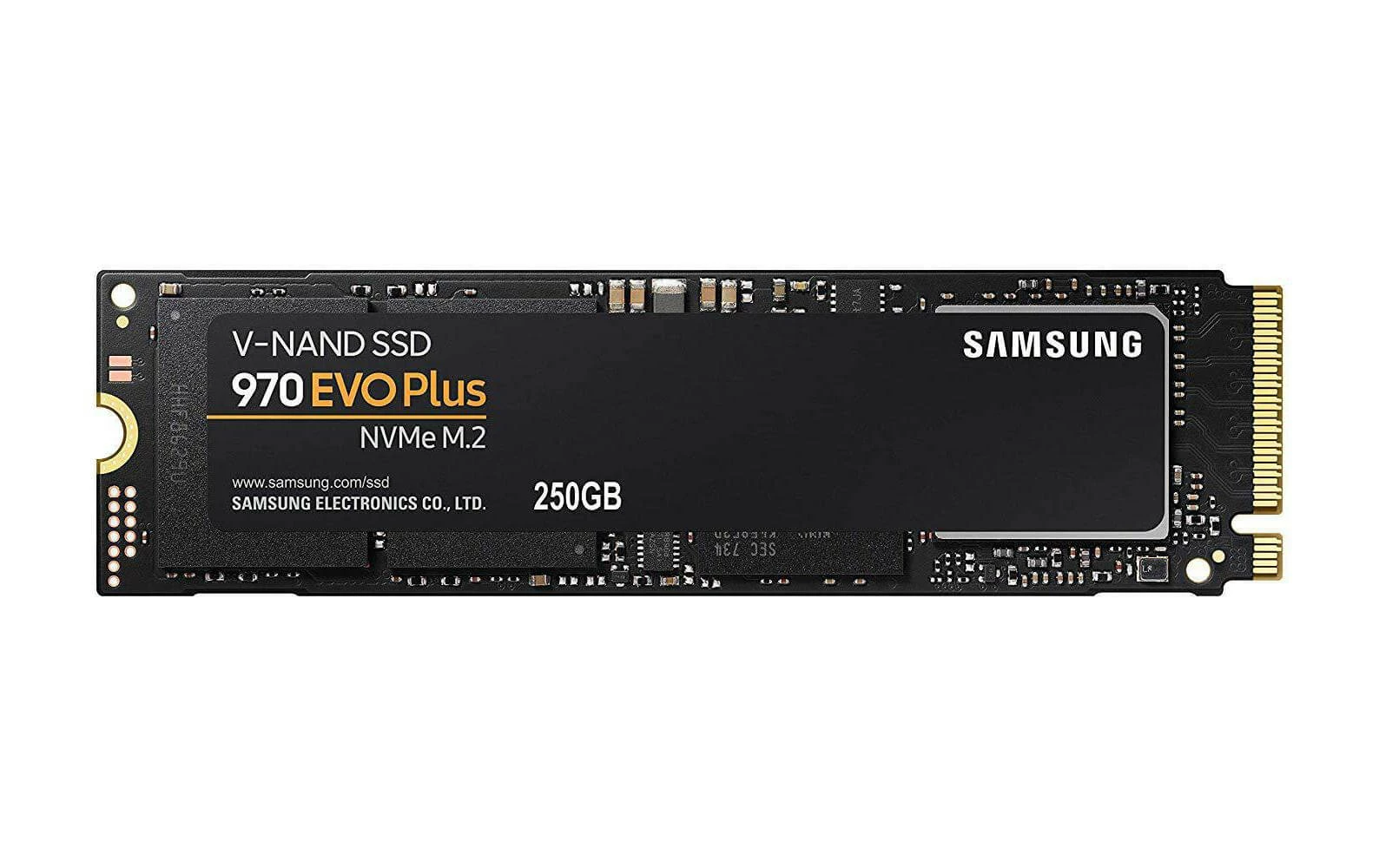 Samsung SSD 970 EVO Plus NVMe M.2 2280 250 GB - SSD (Solid State Disks)