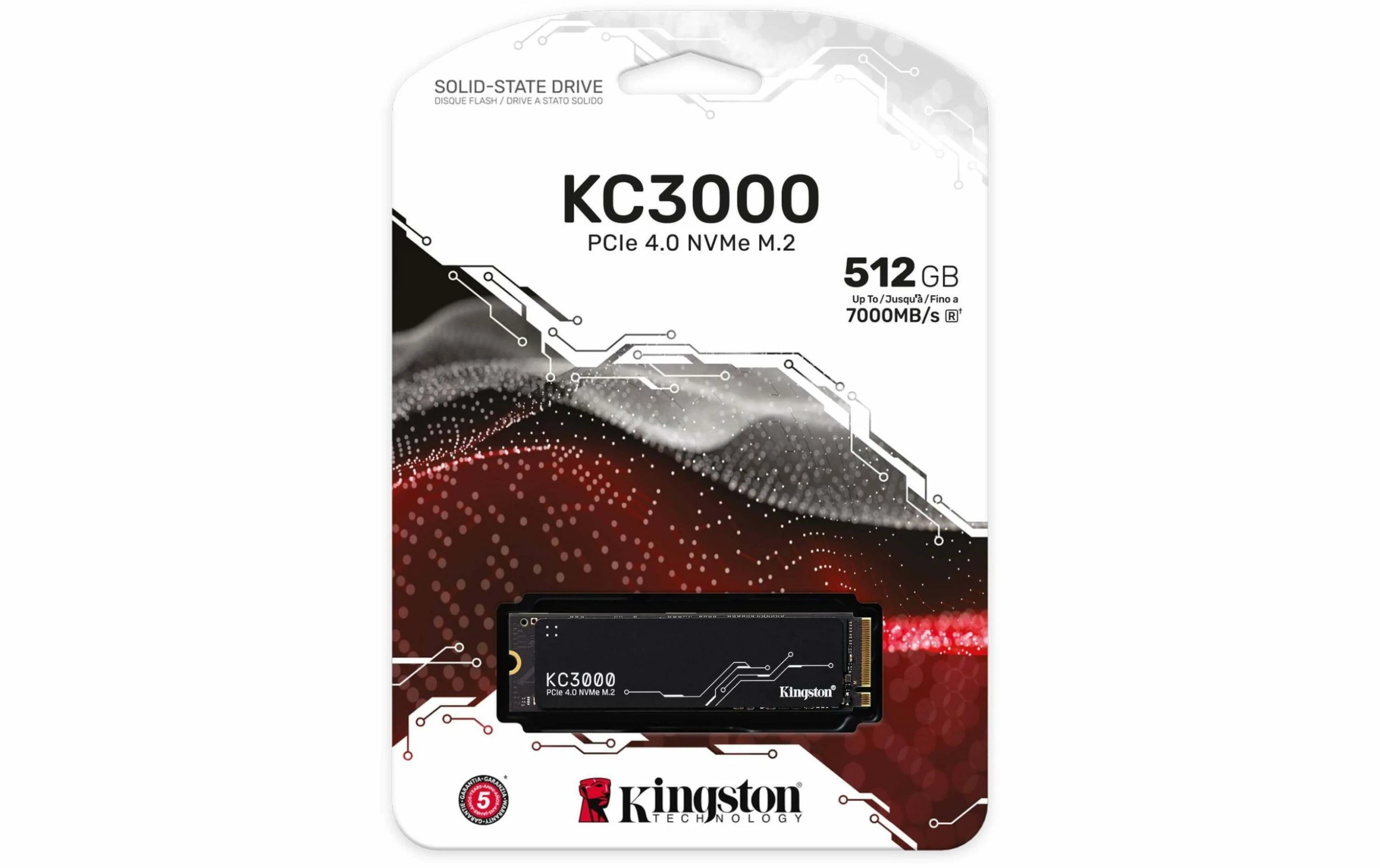 Kingston SSD KC3000 M.2 2280 NVMe 512 GB - SSD (Solid State Disks) – Image 3