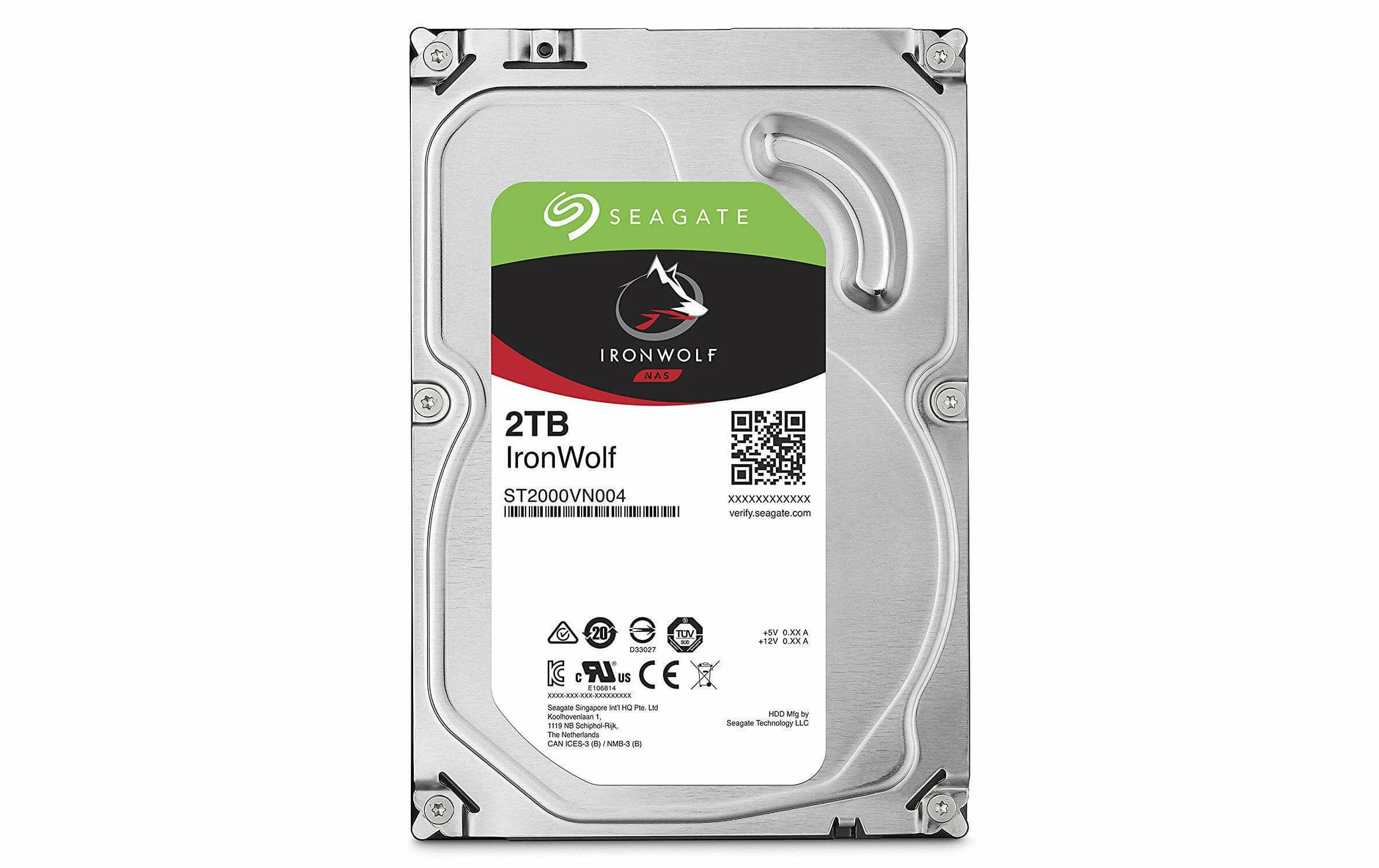 Seagate Disques Durs Internes Disque Dur IronWolf 3.5