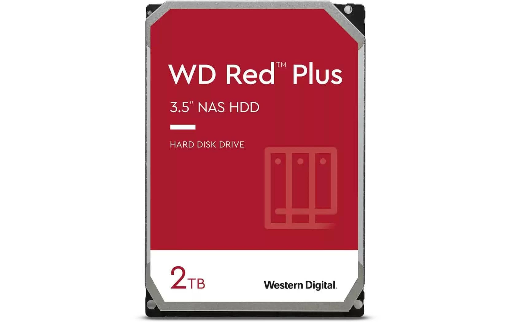Disques Durs Internes Western Digital Disque Dur WD Red Plus 3.5
