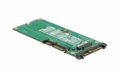 DeLock Platine Adaptatrice M.2 NVMe – U.2/SATA - Accessoires Supports De Mémoire