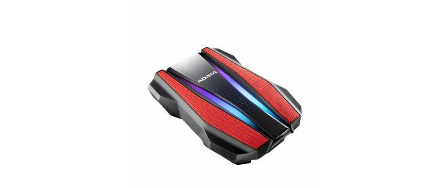 ADATA Disque Dur Externe HD770G 2 TB, Rouge - Disques Durs Externes – Image 3