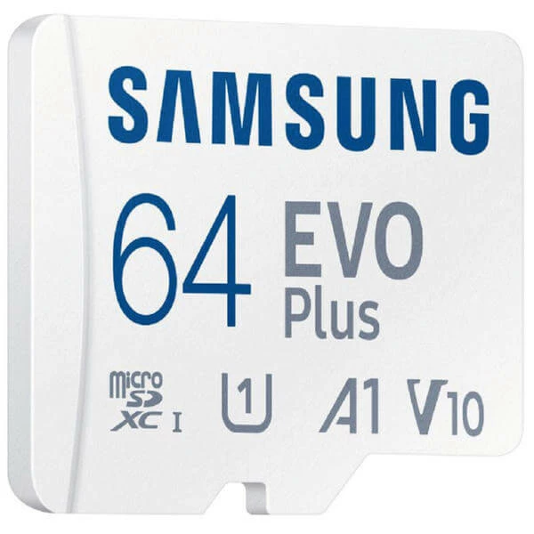 Samsung MicroSDXC Evo+ 64GB - 130MB/s, V10, U1, UHS-I - Cartes Mémoire – Image 2