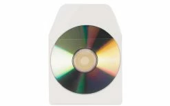 3L Housse Pour CD/DVD Avec Rabat Transparent, 100 Pièces - Conservation
