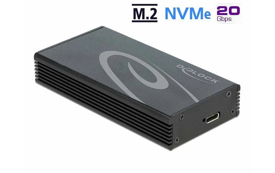 DeLock Boîtier Externe USB-C 3.2 Gen2x2 Pour Les DSS M.2 NVME - Disques Durs Externes – Image 2
