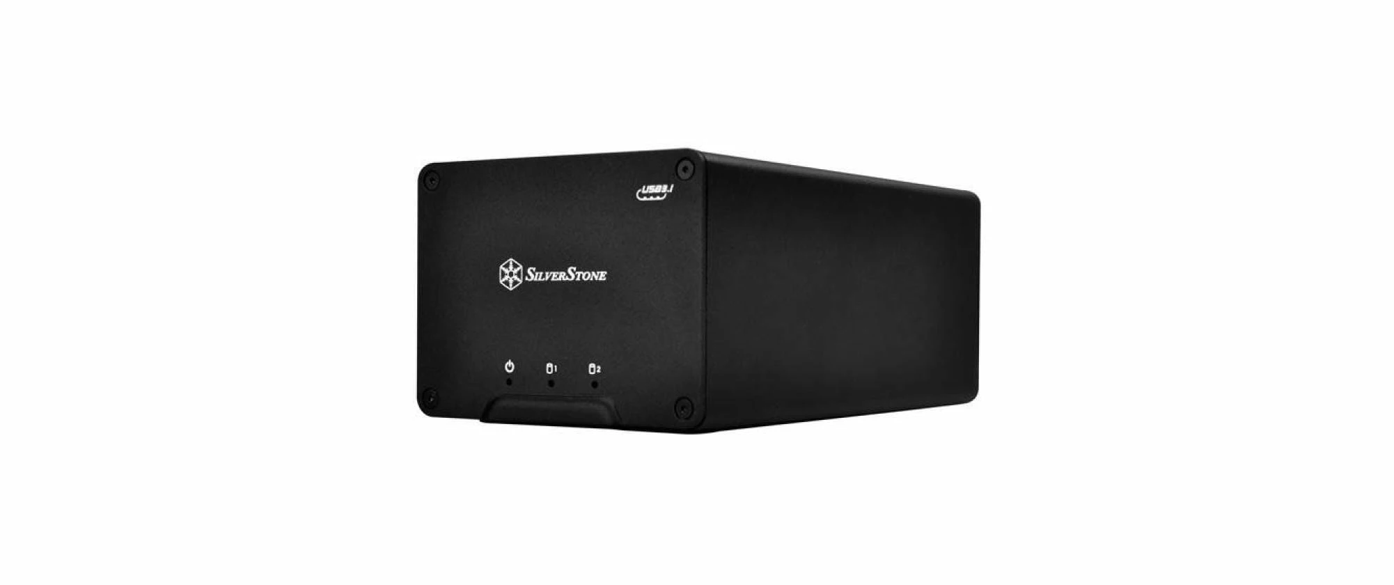 SilverStone Disques Durs Externes Boîtier Externe DS223 2.5